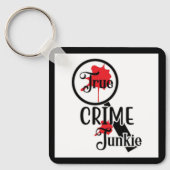True Crime Junkie Key Chain キーホルダー (正面)