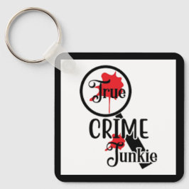 True Crime Junkie Key Chain キーホルダー