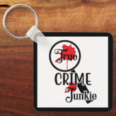 True Crime Junkie Key Chain キーホルダー (正面)