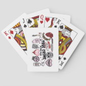 True Crime Junkie Playing Cards トランプ (裏面)
