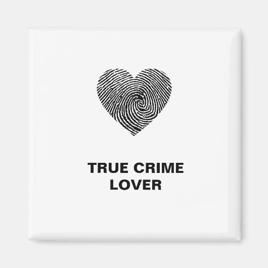 True Crime Loverマグネット マグネット (正面)