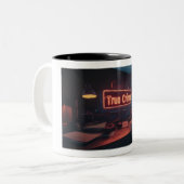 True Crime Mug ツートーンマグカップ (正面左)