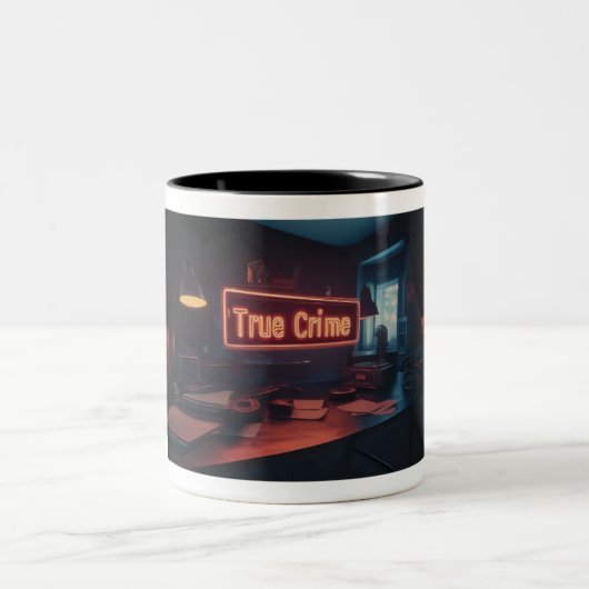 True Crime Mug ツートーンマグカップ (中央)