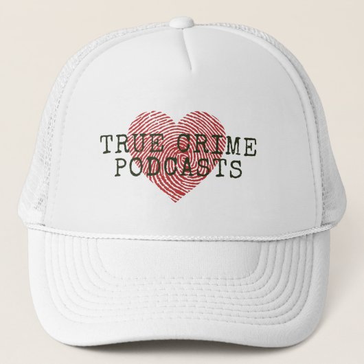 True Crime Podcastの恋人 キャップ (正面)