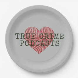 True Crime Podcastの恋人 ペーパープレート