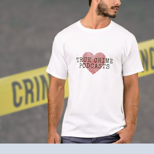 True Crime Podcastの恋人 Tシャツ