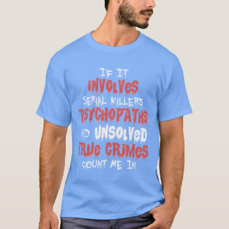 True Crime Podcast 殺人ショー シリアルキラー ビンテージ Tシャツ