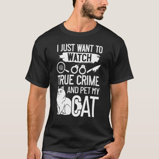 True Crime Podcast Documentaries Story Movies Seri Tシャツ (正面)