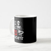 True Crime Podcast Fan Funny Gift コーヒーマグカップ (正面左)