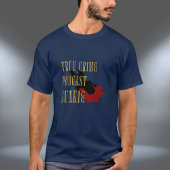 True Crime Podcast Junkie Tシャツ