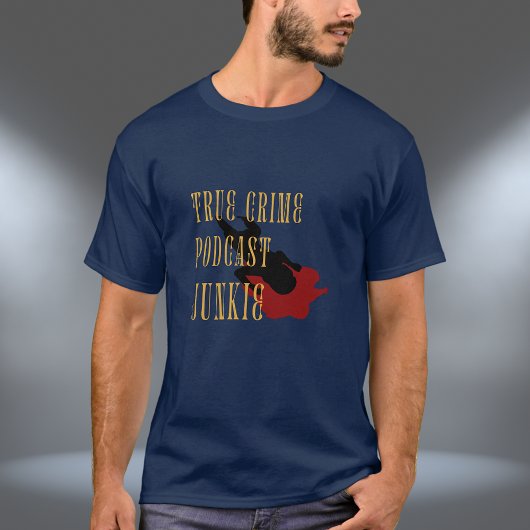 True Crime Podcast Junkie Tシャツ