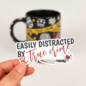 True Crime Shows Lover Funny Gift シール
