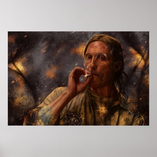 True Detective Rust Cohle 2014 ポスター (正面)