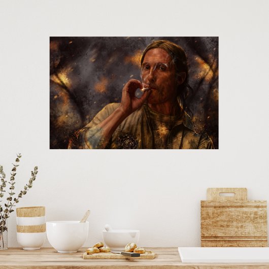 True Detective Rust Cohle 2014 ポスター (キッチン)