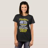 True First Respondersディスパッチオペレータ911の破棄 Tシャツ (正面フル)
