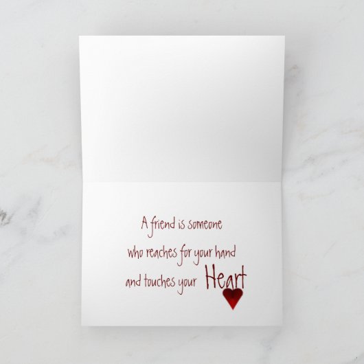 True Friendカード カード (内部)