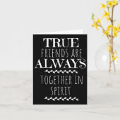 True Friends Anne Of Green Gablesフレンド引用文Gif カード (黄色い花)