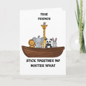 TRUE FRIENDS GREETING CARD カード (正面)