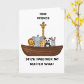 TRUE FRIENDS GREETING CARD カード (黄色い花)