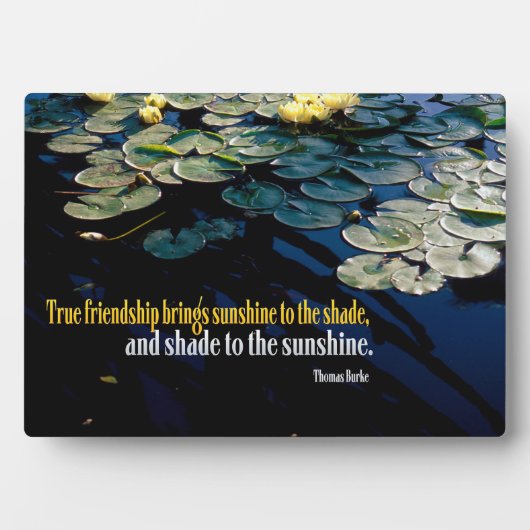 True Friendship フォトプラーク (正面)