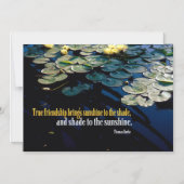 True Friendship Magnetic Card マグネット招待状 (正面)