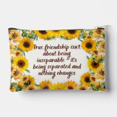 True Friendship Quote –Print Cut Sew Bag アクセサリーポーチ (裏面)