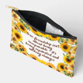 True Friendship Quote –Print Cut Sew Bag アクセサリーポーチ (見開き)