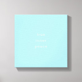 True Inner Peace | Minimal  キャンバスプリント