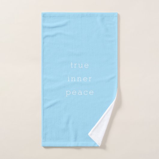 True Inner Peace | Minimal  バスタオルセット (ハンドタオル)