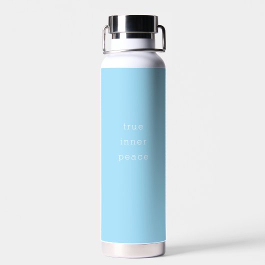 True Inner Peace Minimalistic Water Bottle ウォーターボトル (背面)