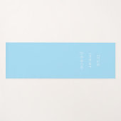 True Inner Peace Minimalistic Yoga Mat ヨガマット (正面(横))