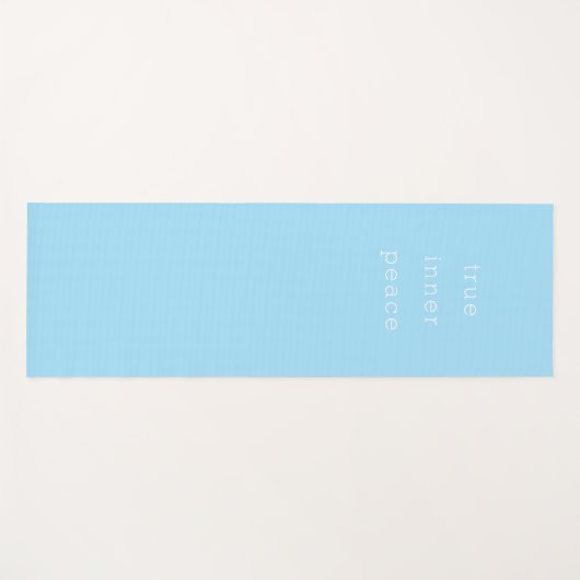 True Inner Peace Minimalistic Yoga Mat ヨガマット (正面(横))