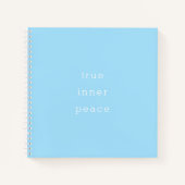 True Inner Peace Spiral Notebook ノートブック (正面)