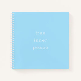 True Inner Peace Spiral Notebook ノートブック