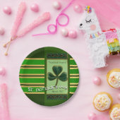 True Irishハートセントパトリックの日PPP01 ペーパープレート (パーティー)