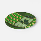 True Irishハートセントパトリックの日PPP01 ペーパープレート (アングル)