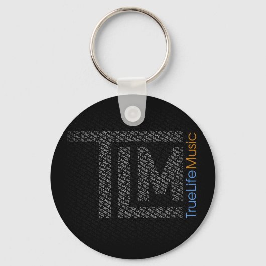 True Life Music Keychain キーホルダー (正面)