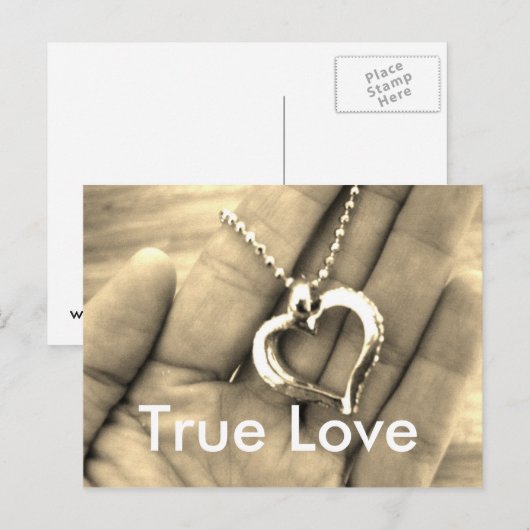 True Loveはがき ポストカード (正面/裏面)