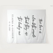 True Loveは結婚の背景 タペストリー (正面(横))