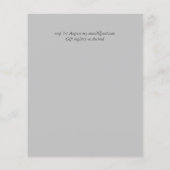 True Love婚約パーティ招待状救日 (裏面)