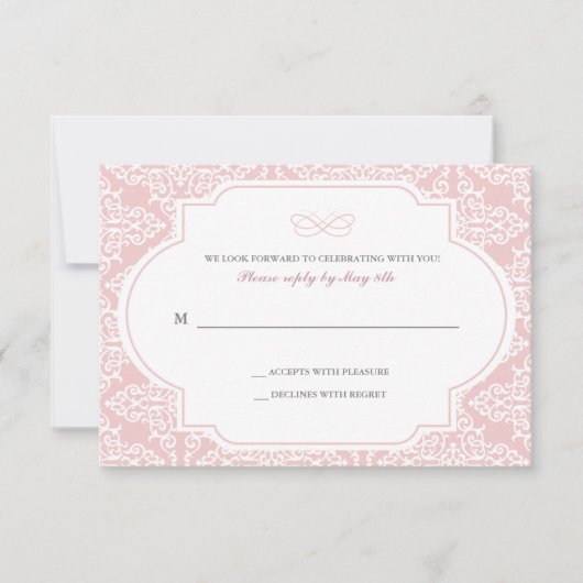 True Love応答カード 招待状 (正面)