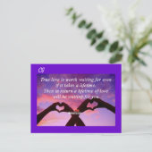 True Love – はがき (スタンド正面)