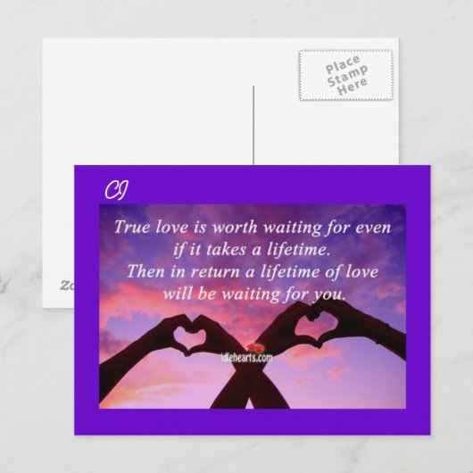 True Love – はがき (正面/裏面)