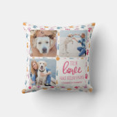 True Love カスタマイズ Pet Dog  Lover 4 Photo Collage クッション (裏面)
