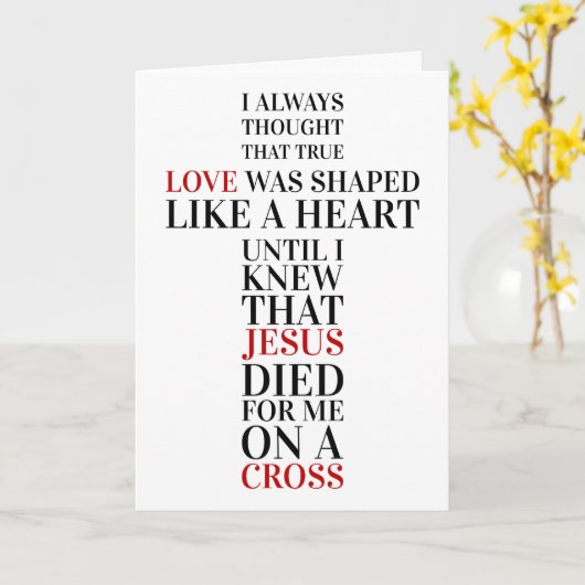 True love カード (黄色い花)