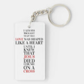 True love キーホルダー (裏面)