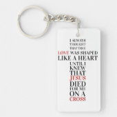 True love キーホルダー (正面)