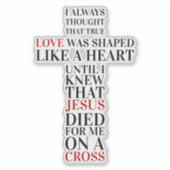 True love シール (正面)