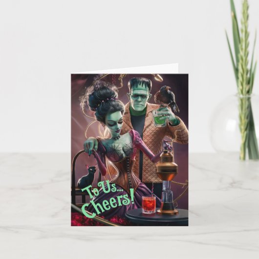 True Love, A Science Experiment, Halloween カード (正面)