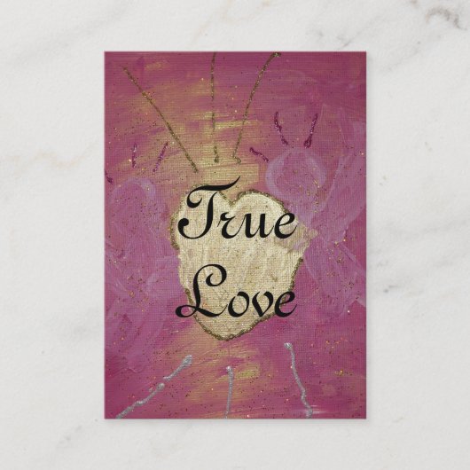 True Love Angel QR-Code コーリングカード (正面)